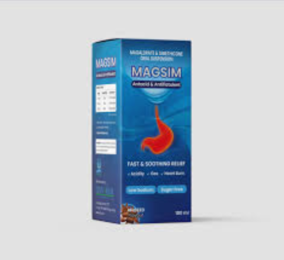 MAGSIM ANTACID N ANTIFLATULENT 100ML
